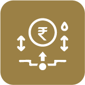 Icon representing restricted fund liquidity
