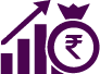 Portfolio management icons for balance, wealth, restrictions, and diversification.