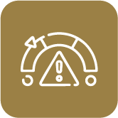 Icon representing personalized risk and return balance