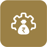 Icon representing multiple asset types or investments