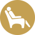 Icons representing the Relax step in the financial planning process